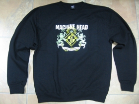 Machine Head  čierna pánska mikina 80%bavlna 20%polyester - posledný kus veľkosť L .Tento model do budúcna už nebude